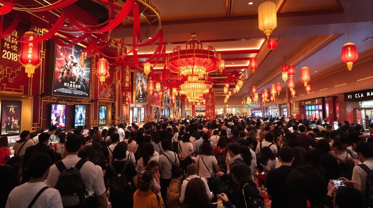 2024年春节档票房创历史新高，总票房突破80亿 - 影视资讯配图，影链平台24